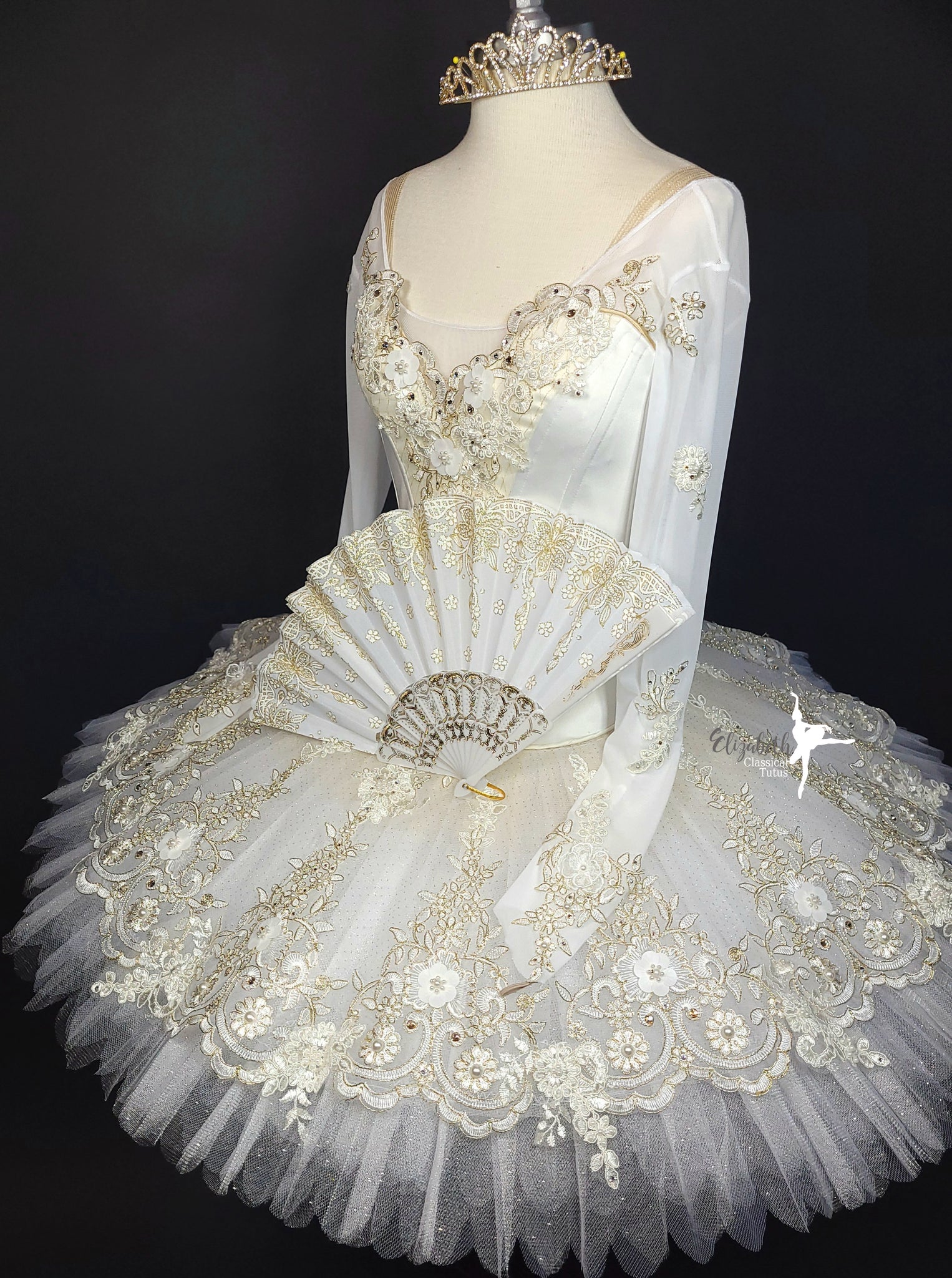 White Kitri Act III Professional Tutu – Classical Tutus