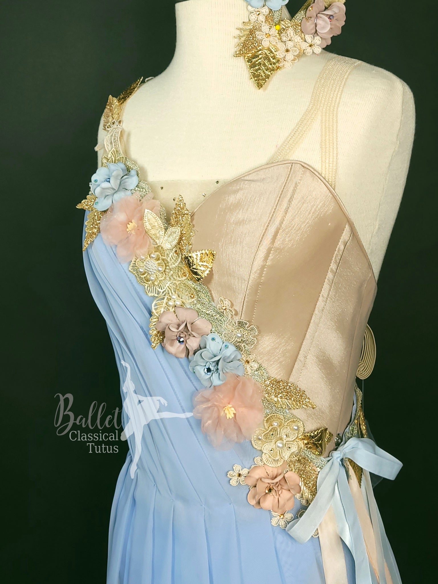 Don Quixote Blue Talisman Ballet Costume