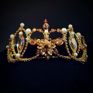 Classic Gold Crown Tiara