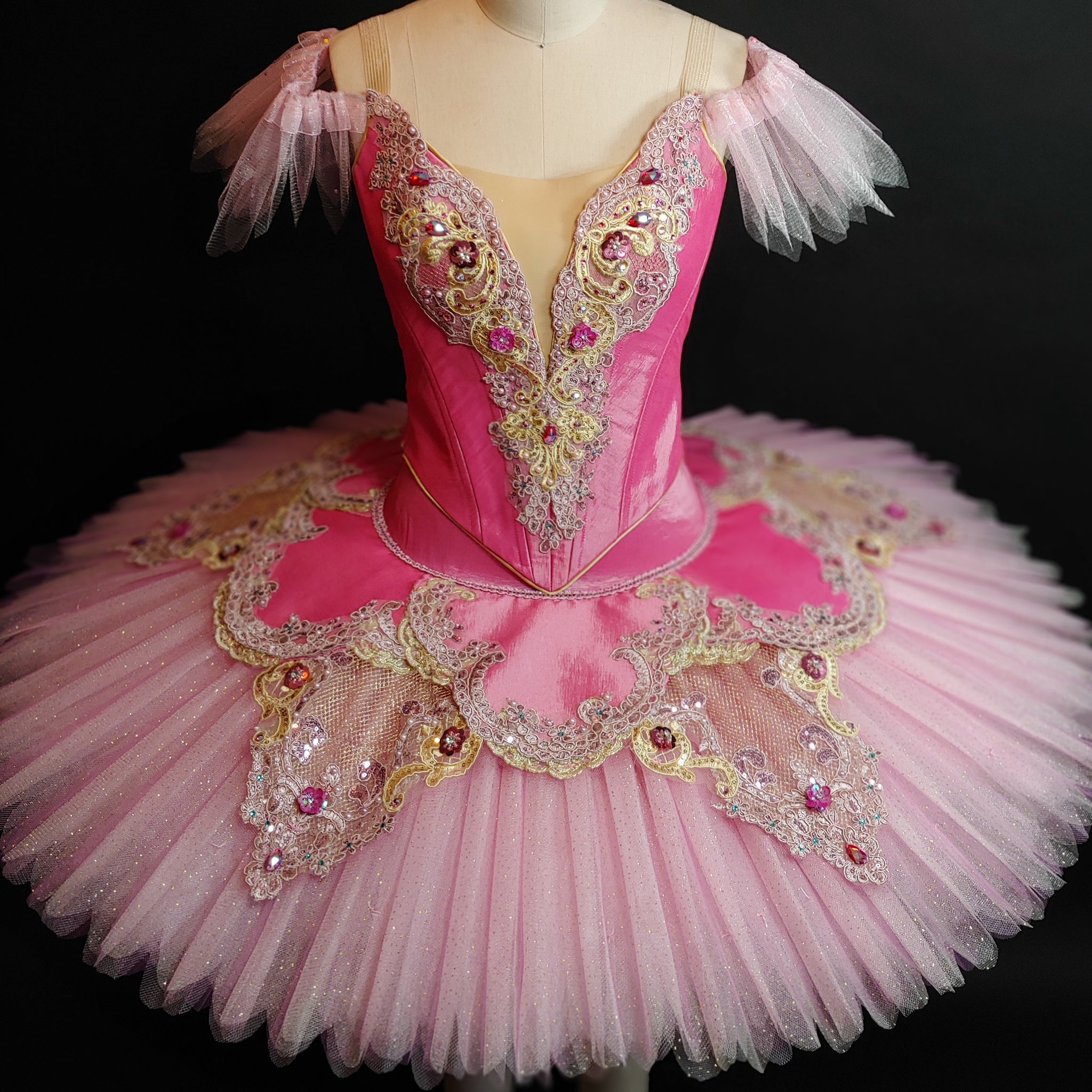 Sugar Plum Fairy Professional Tutu in Bright Pink