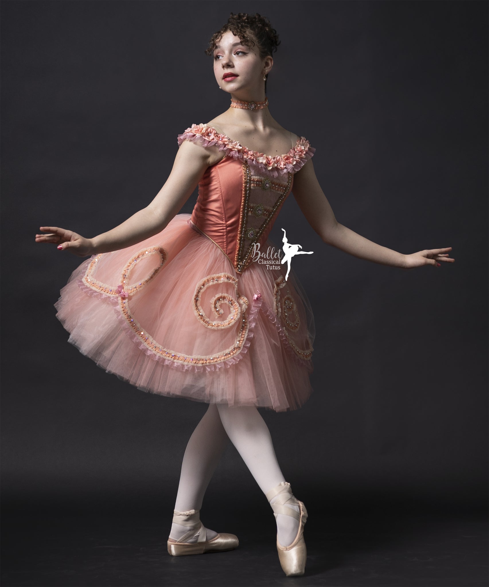Fairy Doll Bell Tutu in Apricot Classical Tutus Fairy Doll Bell Tutu in Apricot Classical Tutus