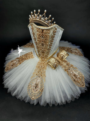 Ivory Raymonda Professional Pleated Tutu