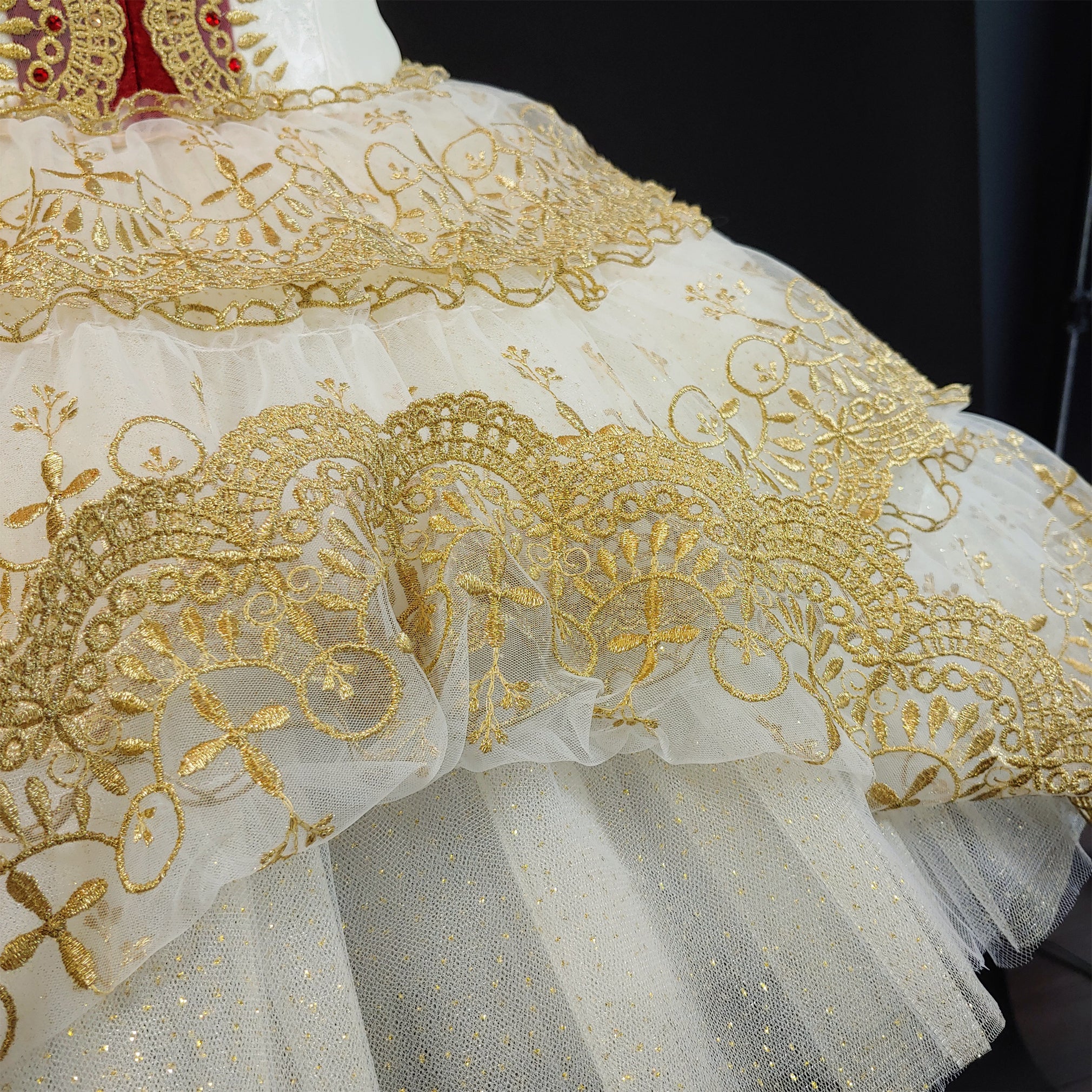 Paquita Ivory & Gold Professional Tutu