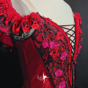 Kitri Act I Red Spanish Costume